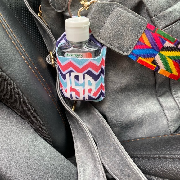 Hand Sanitizer Key Ring - Picture 2 of 4